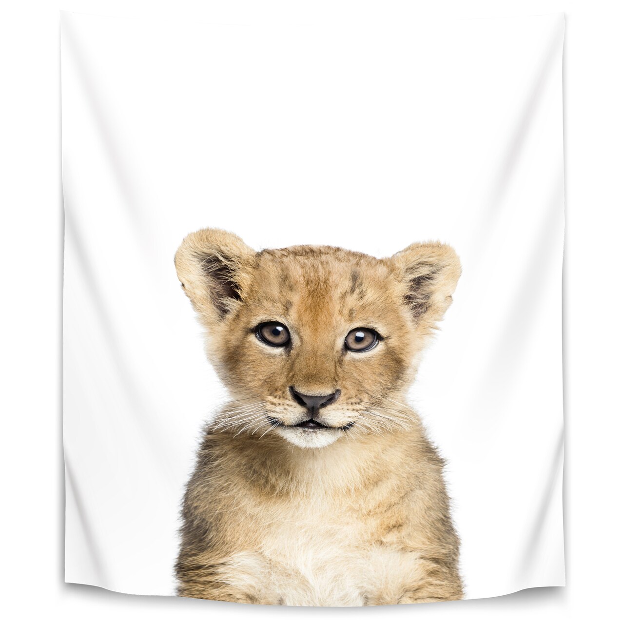 Baby Lion by Sisi and Seb  Wall Tapestry - Americanflat
